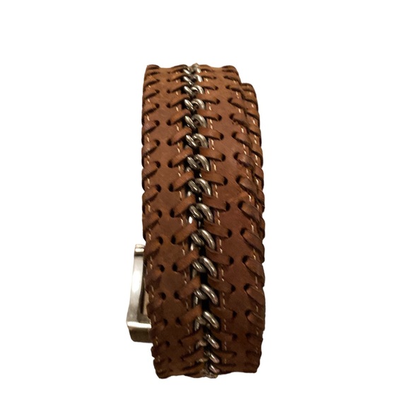 Brighton Vintage Braided Leather Belt - Picture 7 of 12